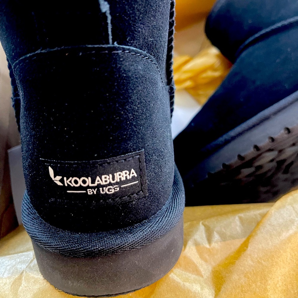 Like New Koolaburra UGGS mini ll worn once Size 9 color black